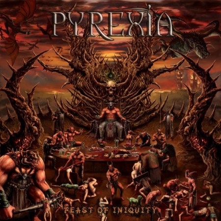 Pyrexia - Feast Of Iniquity - promo cover pic