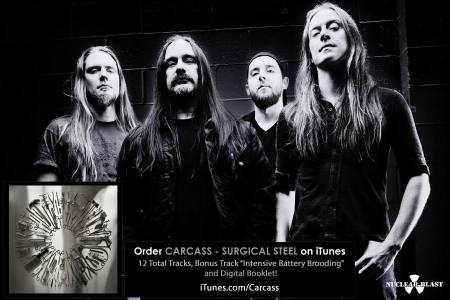 Carcass - band promo pic - itunes - ad promo - 2013