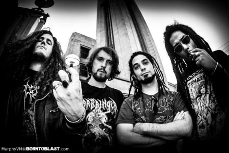 Dehuman - band publicity pic - B&W - 2013 - #81