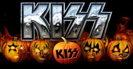 Kiss - Halloween Pumpkins - promo pic - 2013 - Kiss Pumpkin Contest
