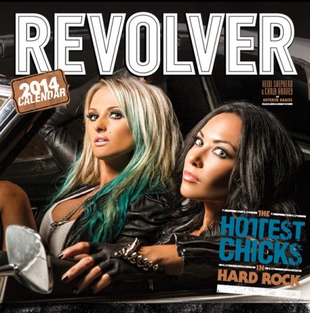 Revolver - Hottest Chicks In Hard Rock - 2014 - Calendar - promo pic