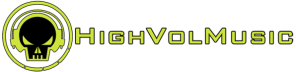 HighVolMusic - banner logo - #1 - 2013