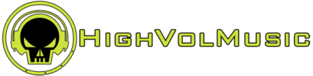 HighVolMusic - banner logo - #1 - 2013