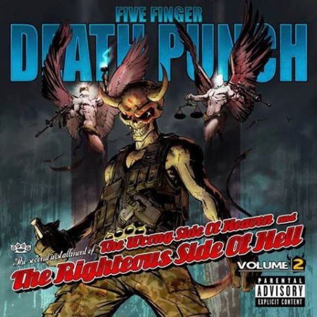 Five Finger Death Punch - wrong side of heaven volume 2 - promo cover