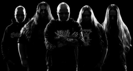 Corpsessed - promo band pic - B&W - #765