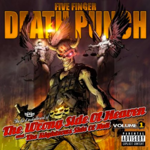 Five Finger Death Punch - Wrong Side Of Heaven - Volume 1 - promo cover