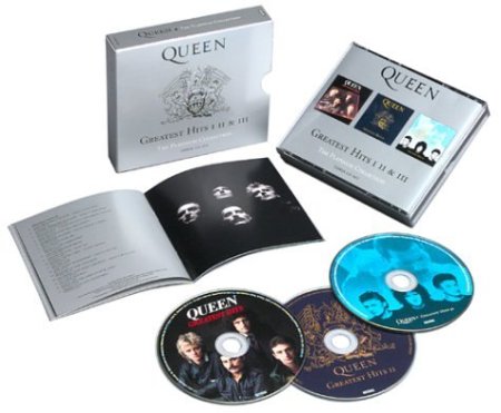 Queen - Greatest Hits - I II III - promo box set picture - 2014