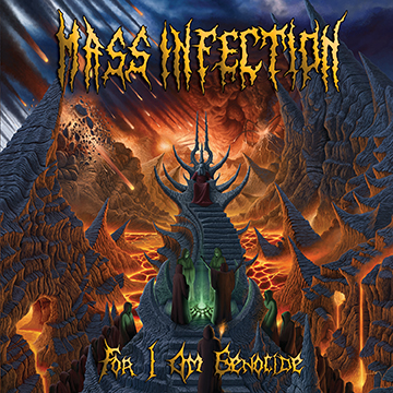 Mass Infection - For I Am Genocide - promo album pic - 2014