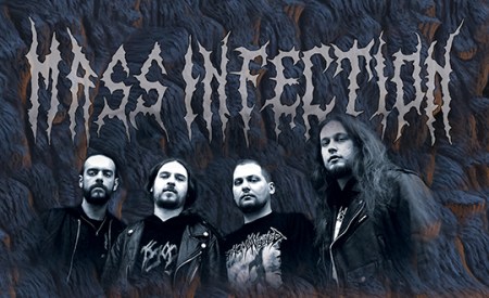 Mass Infection - promo band pic - band logo - #29490 - 2014