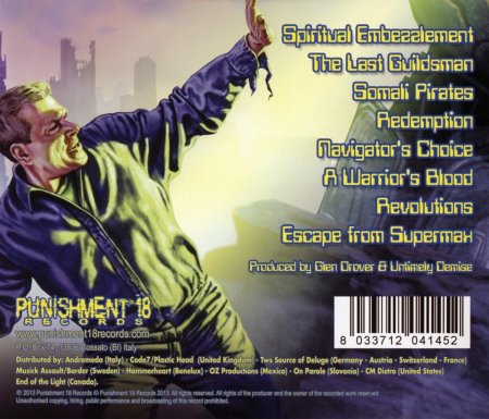 Untimely Demise - Systematic Eradication - back cover - promo pic - 2013