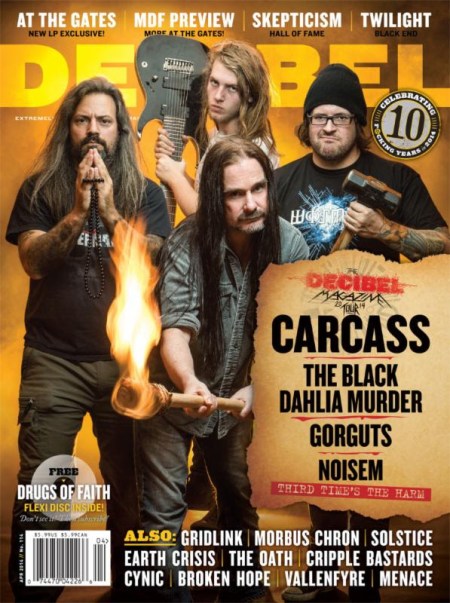Decibel Magazine - Carcass - Gorguts - Noisem - 2014 - #2998