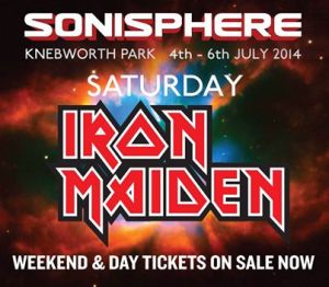 Iron Maiden - Sonisphere - promo flyer - 2014 - #466110