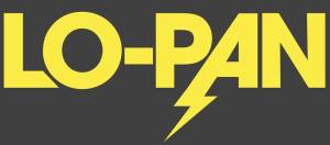 Lo-Pan - band logo - yellow - gray - 2013