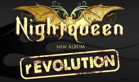 Nightqueen - new album revolution - promo banner - 2014 - #472