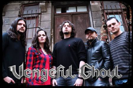 Vengeful Ghoul - promo band pic - logo - 2014 - #8538
