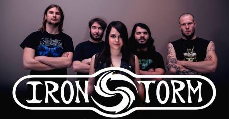 Ironstorm - promo band pic - band logo - 2014 - #44999