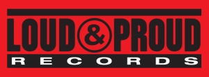 Loud & Proud Records - large logo - 2014 - red black white