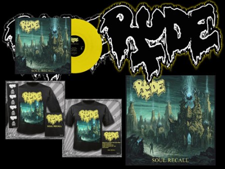 Rude - Soul Recall - promo album merch flyer - 2014