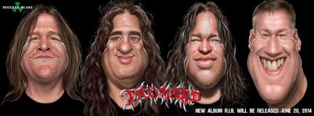 Tankard - R.I.B. - Promo Band Caricature Banner - 2014