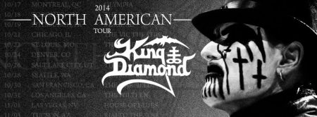 King Diamond - North American Tour - 2014 - promo banner