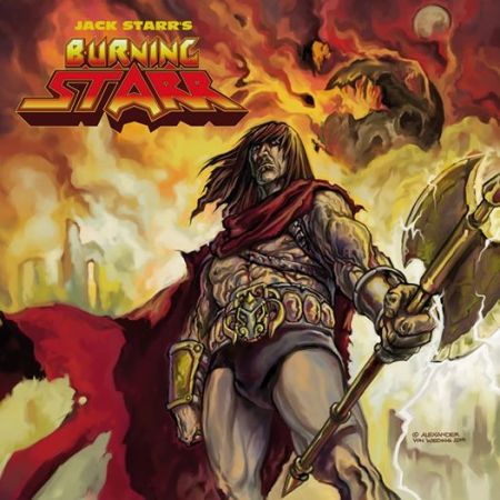 Jack Starr's Burning Starr - promo cover - 1989