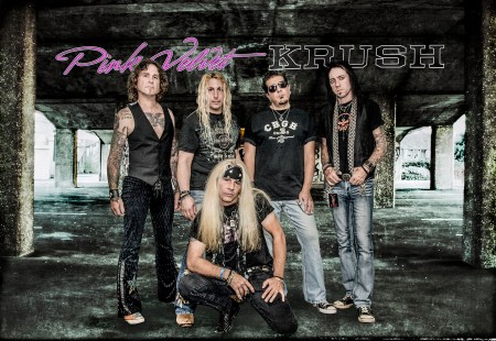 Pink Velvet Krush - promo band pic - band logo - 2014 - #7791