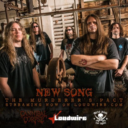 Cannibal Corpse - The Murderer's Pact - Loudwire - promo band flyer