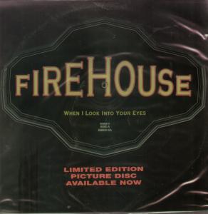 Firehouse - When I Look Into Your Eyes - single promo cover pic - 1992