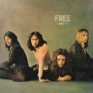 Free - Fire And Water - promo album cover pic - 1970PR