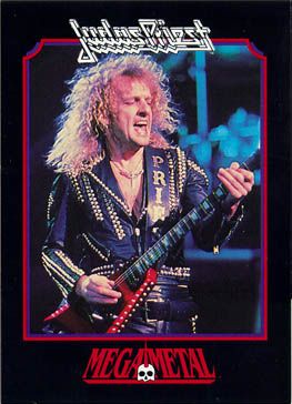 K.K. Downing - Judas Priest - MegaMetal trading card - promo pic - #44KKD