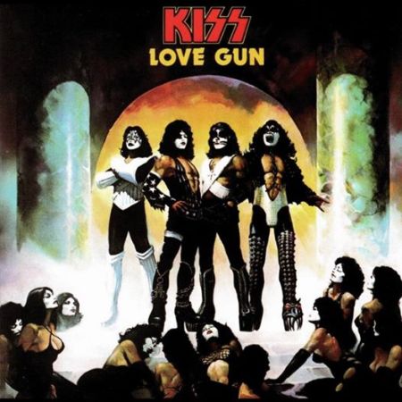 Kiss - Love Gun - promotional album cover pic - 1977
