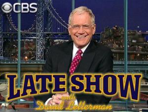Late Show with David Letterman - promo pic - cbs