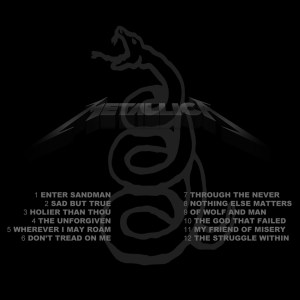 Metallica - The Black Album - back cover - 10053