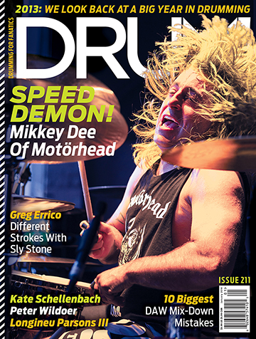Mikkey Dee - Drum! Magazine - promo cover - #2013211