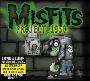 Misfits - Project 1950 - expanded edition - CD cover promo