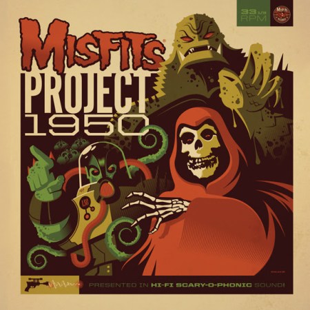 Misfits - Project 1950 - expanded edition LP - promo cover pic