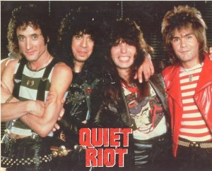 Quiet Riot - promo band poster pic - circa 1983-1984 - #83