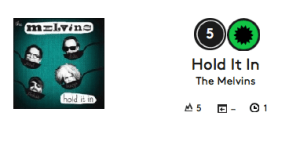 The Melvins - Hold It On - Billboard Heatseekers Chart - November 1 - 2014