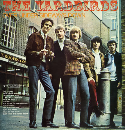 The Yardbirds - Over Under Sideways Down - German Album Sleeve - 1966JB