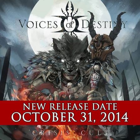 Voices Of Destiny - Crisis Cult - October 31 - 2014 - promo album flyer