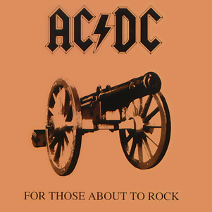 ACDC - For Those About To Rock We Salute You - promo cover pic - #1981BJAY