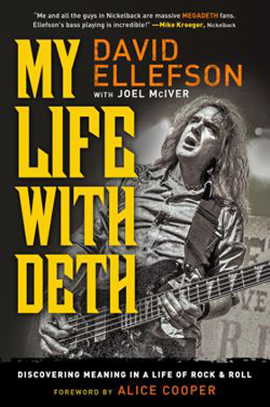 David Ellefson - My Life With Deth - promo autobiography  book cover - 2014 - #101