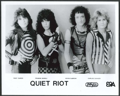Quiet Riot - circa 1983 - publicity band card - #1984KD