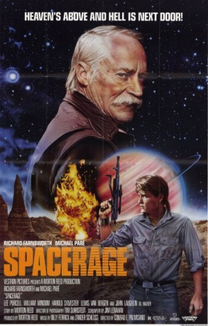 Space Rage - promo movie poster pic - #1986SR