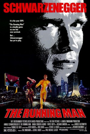The Running Man - promo movie poster - 1987 - #1113