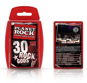 Top Trumps - Rock Gods - Iron Maiden - December - 2014 - promo pic