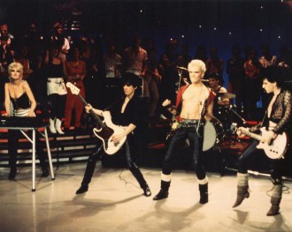 Billy Idol - American Bandstand - publicity pic - #1982DC