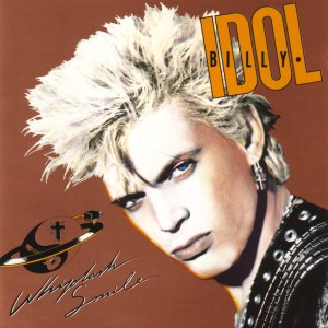 Billy Idol - Whiplash Smile - promo cover pic - #1986BI