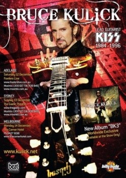 Bruce Kulick - BK3 - promo album flyer - #2010BK