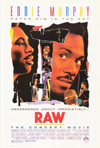 Eddie Murphy - Raw - promo movie poster - #1987EMC